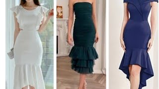 #Trending Korean fishtail dress design#new ( fashiongirl)