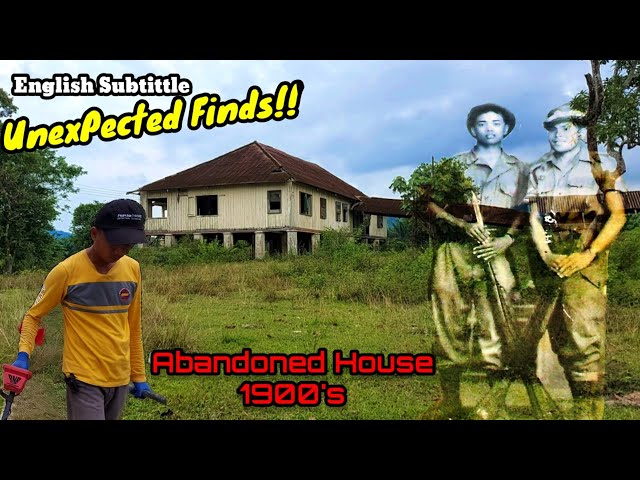 Metal Detecting : Abandoned British Houses 1900's and Unexpected Finds!! class=