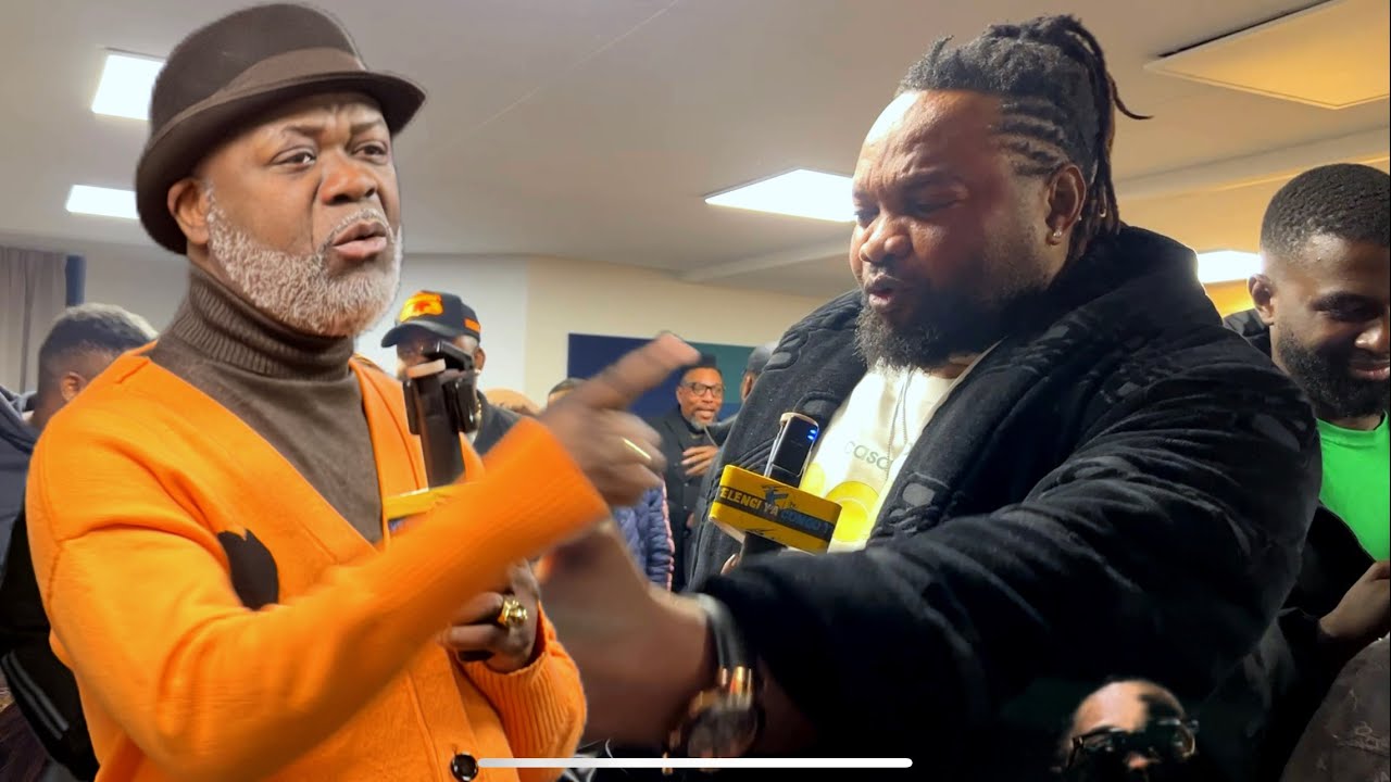 BITUMBA FARA FARA TSHURA MBOMA NA ADDY LONDOLÉ AFFRONTEMENT EN PLEIN INTERVIEW GUERRE D’ESPRIT 