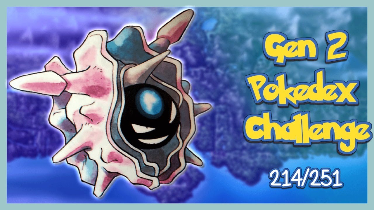 Getting CLOYSTER To the Goal | Pokedex Challenge 214/251 | Pokemon Silver Version