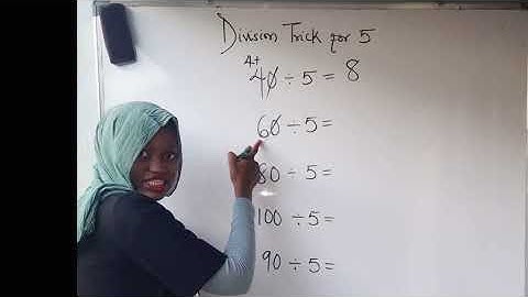 Division trick for 5