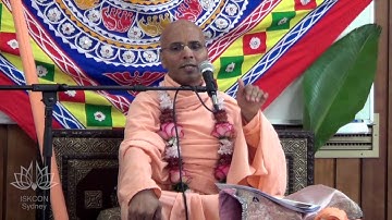 Grihastha Ashram Retreat Session 1 - HH Bhakti Rasamrita Swami Sydney 2013