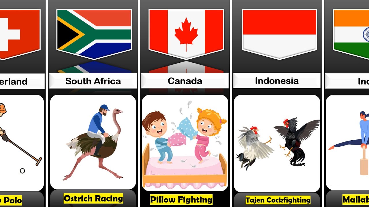 Weird Sports From Different Countries