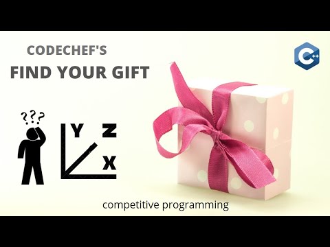 Find Your Gift (explained) Logic + Code | Competitive programming | hindi