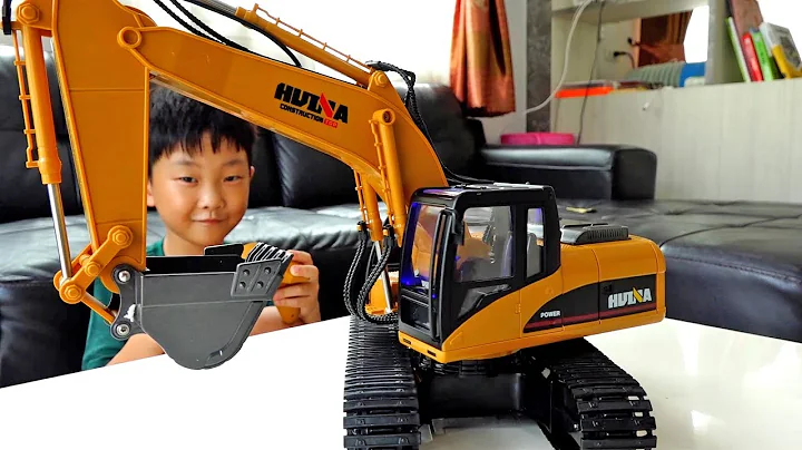 Yejun Rescue Car Toy Play with Unboxing Excavator Truck for Kids