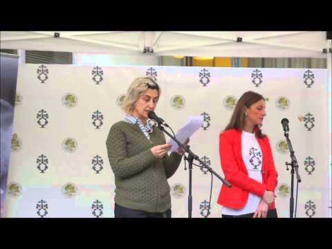 ხელნაწერთა ეროვნული ცენტრის საპროტესტო აქცია 04.05.2015