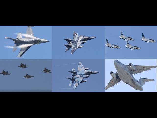 4K]小松基地航空祭2019 前日予行 ダイジェスト JASDF Komatsu