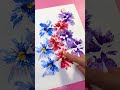 SHHH 🌸 Secret Trick To Paint Amazing FLOWERS❗ #painting #creative