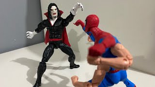 Marvel Legends Six Arm Spider-Man And Morbius Exclusive Two-Pack Figures Review
