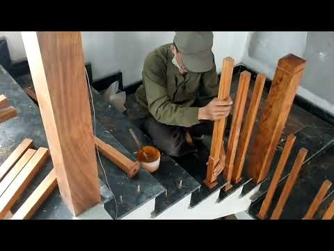 Video Cầu thang trụ vuông nối tầng - youtube
