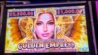 The Great and Beautiful Golden Empress Rare Old IGT Game!
