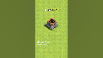 Gold Storage All Level Upgrade (Clash of Clans) #shorts