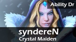 365: syndereN as Crystal Maiden Mid - Ability Draft Gameplay - 20150501