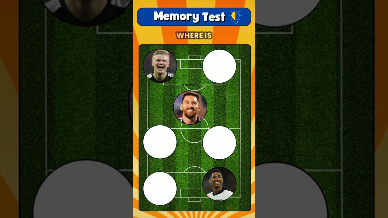 CRAZY football memory test 🤯
