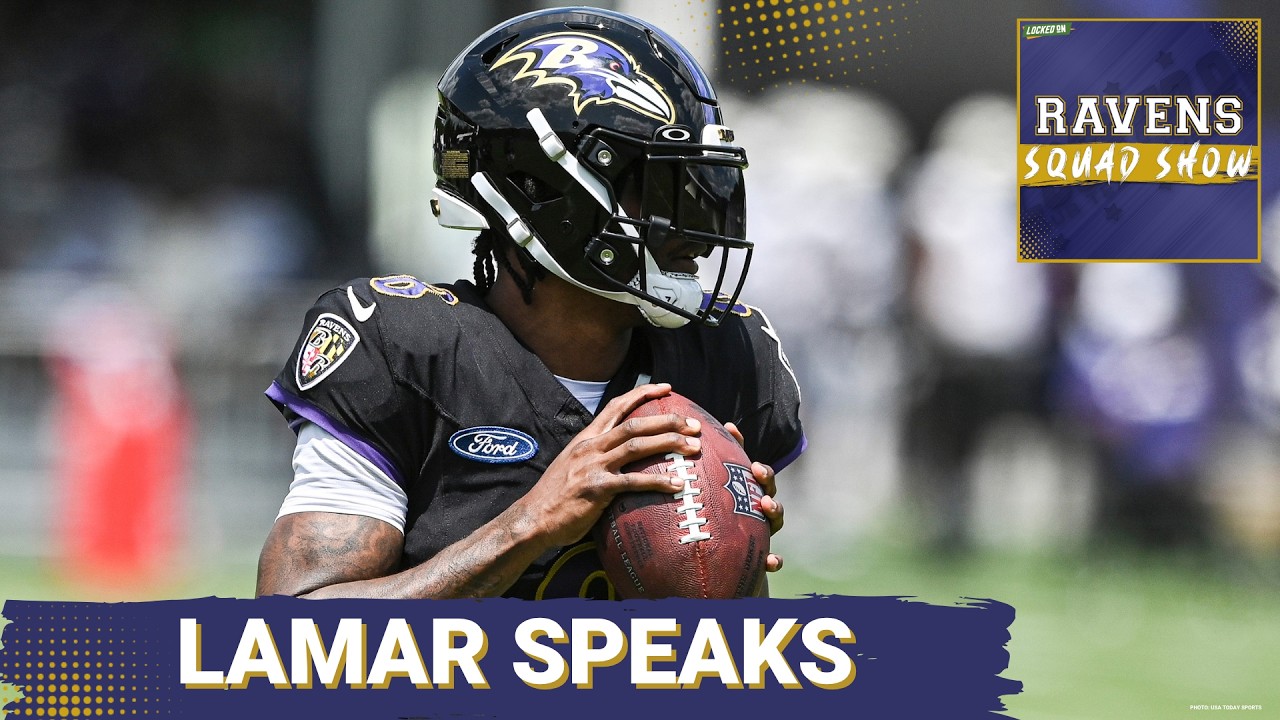 RAVENS SQUAD SHOW: Lamar Jackson ALL IN on Baltimore Ravens new coaching Staff
