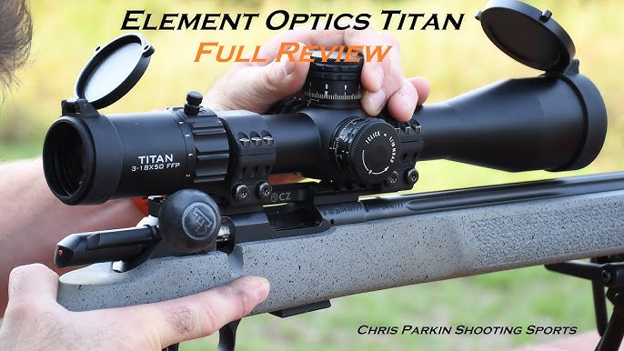 Element Titan 5-25x56FFP FULL REVIEW! - Baker Airguns