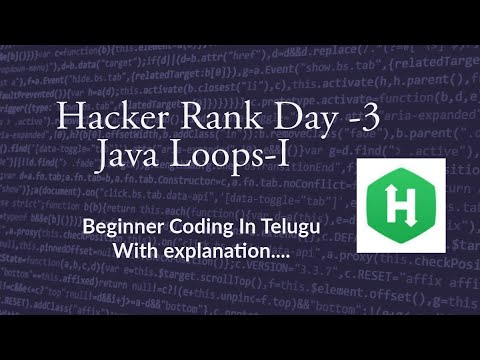 HackerRank Java Coding Challenge | Day-3 | Java Loops-1 | Coding | In ...