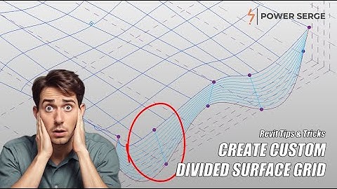 Create Custom Divided Surface Grid in Revit #shorts