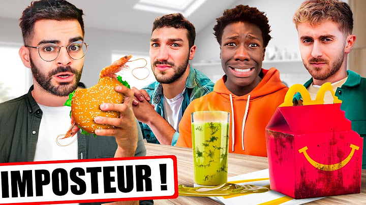 Qui Aura Le Plat Piégé ? (Spéciale Fast-Food)