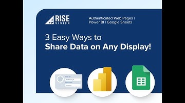 3 Easy Ways to Share Data on Any Display