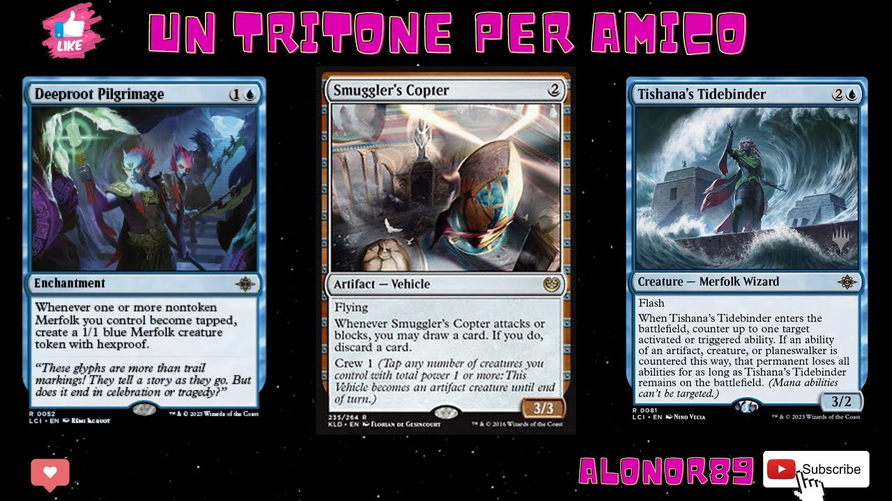 Simic Merfolk - Explorer - Bloomburrow - Magic Arena ITA - YouTube