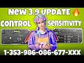 NEW 3.9 UPDATE 🔥Best Sensitivity | bgmi best sensitivity setting | pubg sensitivity 2025