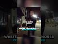 Wasted woman IGNORES police warning 😳