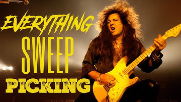 Master Sweep Picking NOW! Arpeggios, inversions, rolls, stretches, learn it all with Uncle Ben!