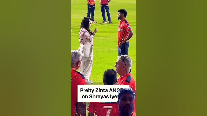 OMG PREITY ZINTA GOT ANGRY ON SHREYAS IYER AFTER LOSS😨#prietyzinta#SHREYASIYER#msdhoni #ytshorts