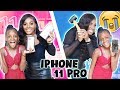 Destroying Yaya's iphone and Getting Her a New iphone 11 pro