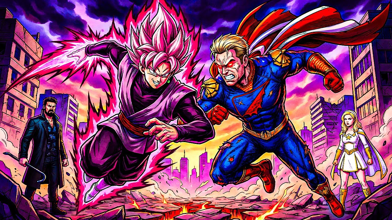 What If Goku BLACK Entered The Boys Universe?