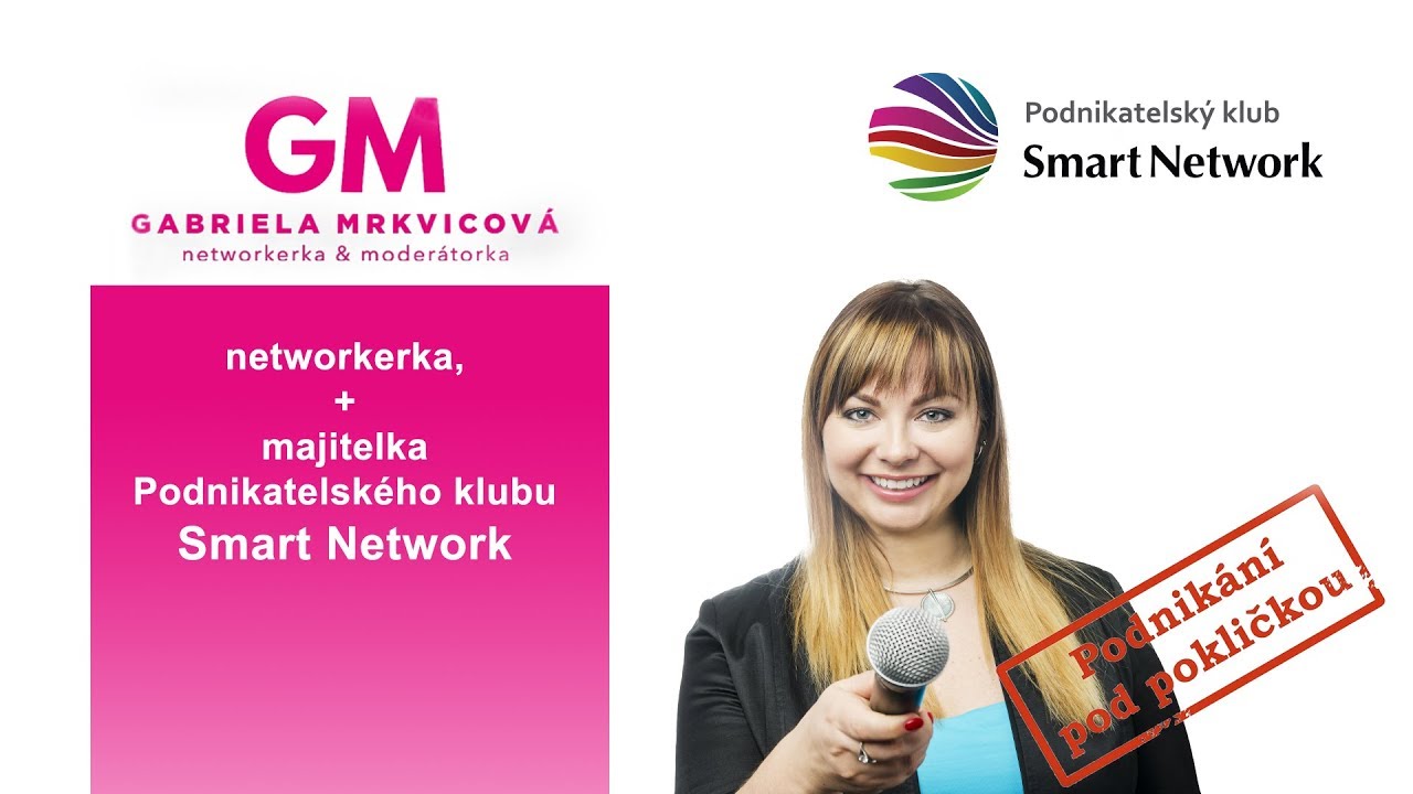 Gabriela dělá rozhovory pro Podnikání pod pokličkou