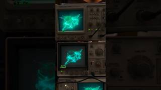 Take a Day Trip - Heart eye reference on oscilloscope