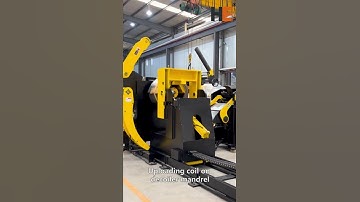 3 in 1 decoiler straightener feeder combo GLK3 600 with coil turnover for customer in Canada.