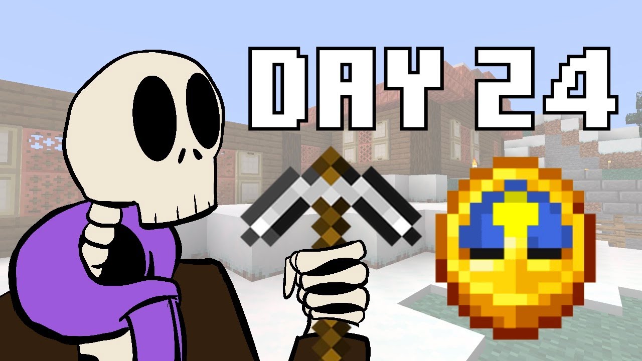 Day 24 - Walls and Windows - Minecraft: 1 Day at a Time
