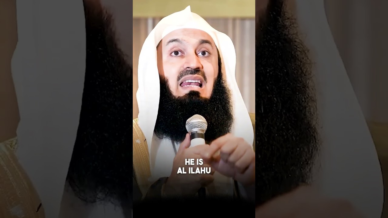 Allah, The One Who Deserves Being Worshiped    Mufti Menk