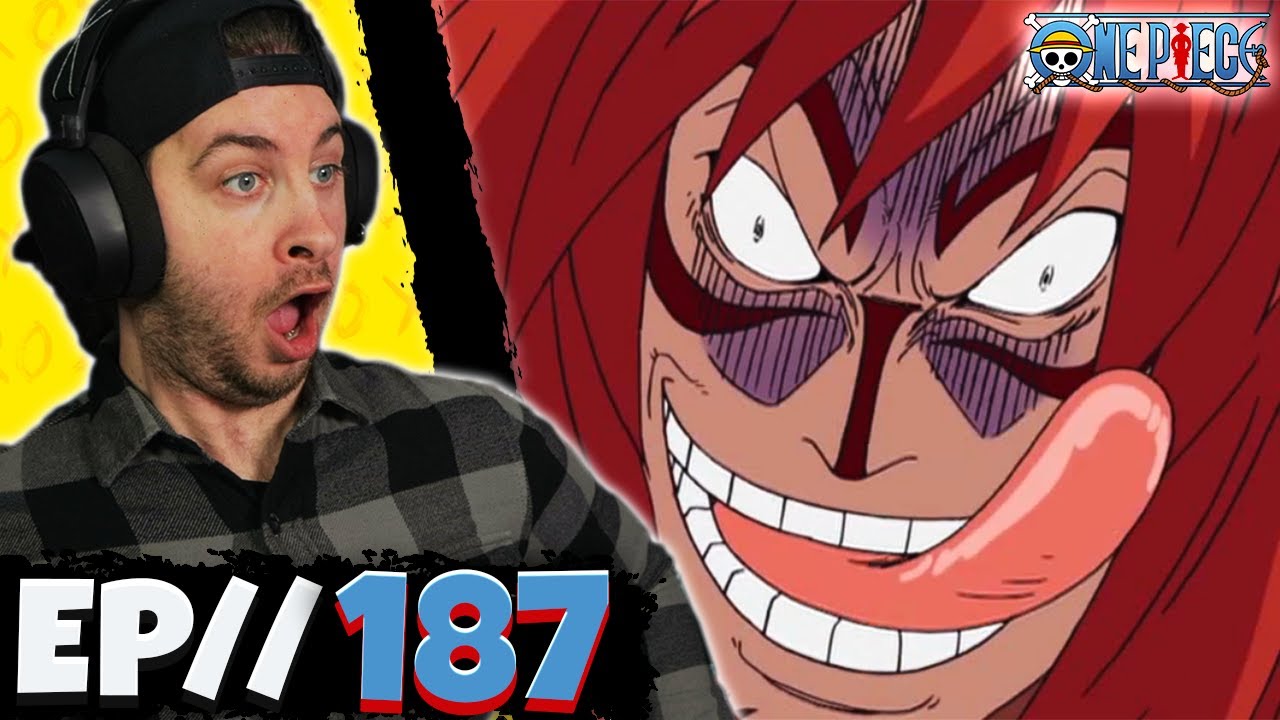 AWFUL ONE PIECE CHARACTER One Piece Episode 187 REACTION Anime AWFUL ONE PIECE CHARACTER One Piece Episode 187 REACTION Anime