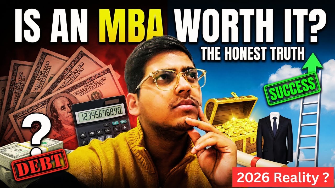 Is an MBA Actually Worth It in 2026 ? || Worst Degree ? || Don't Get an MBA Until You Watch This!!