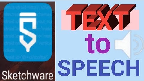 How to use android Text to speech component in sketchware