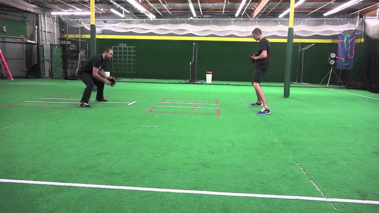 Partner Ground Ball Progression Drill YouTube