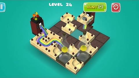Fruit Juice Flow - 3D Block Puzzle - (Level 16 - 25) Android Gameplay #2