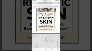 How to download 'How to Draw Portraits With Realistic Skin' book pdf to ios devices