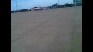 Plane Landing at SSKIA Gaborone, Botswana