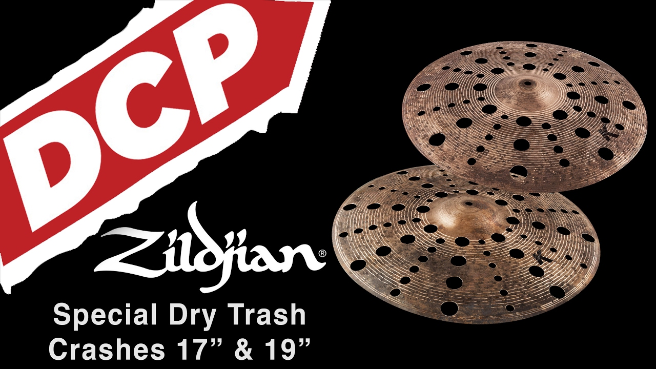 Zildjian K Custom Special Dry Trash Crash Cymbals 17