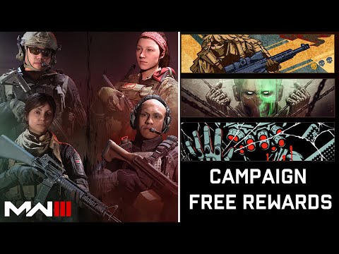 NEW FREE MW3 EARLY ACCESS Rewards! (Operators, Calling Cards, & MORE!) - Modern Warfare 3 Campaign