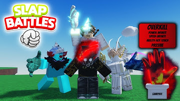 The Overkill Glove In A Nutshell - Roblox Slap Battles Animation