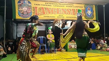 Apakah PALING Luwes? Langen Sari [ Jambusari ] - Kertek Wonosobo TARI Criping Kuning