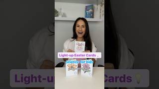 Science Easter Cards for kids ๐งชโจ #stemactivities #diyeaster