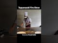 Fire Show Teppanyaki, Wood Fire Skill