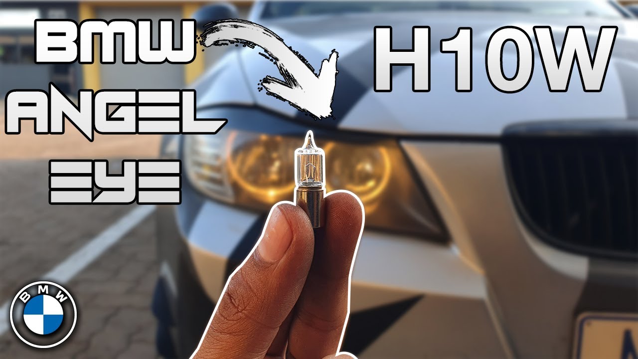 How to replace the angel eye bulb on a BMW // BMW E90 LCI Halogen